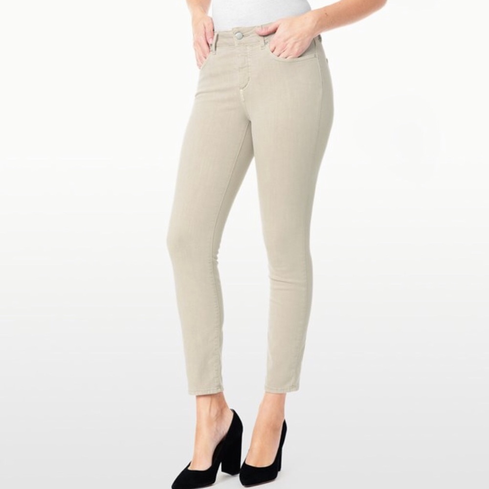 NYDJ Cream Ankle Jeans